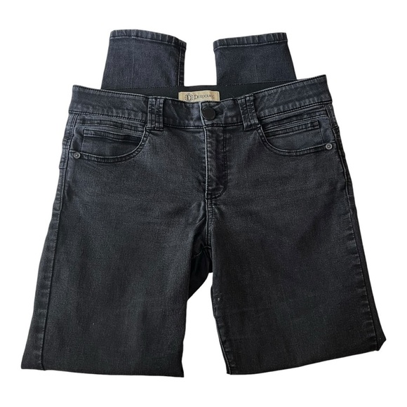 Democracy Abroad Solution Black Mid Rise Skinny Stretch Jeans Women’s 10 - Picture 8 of 13